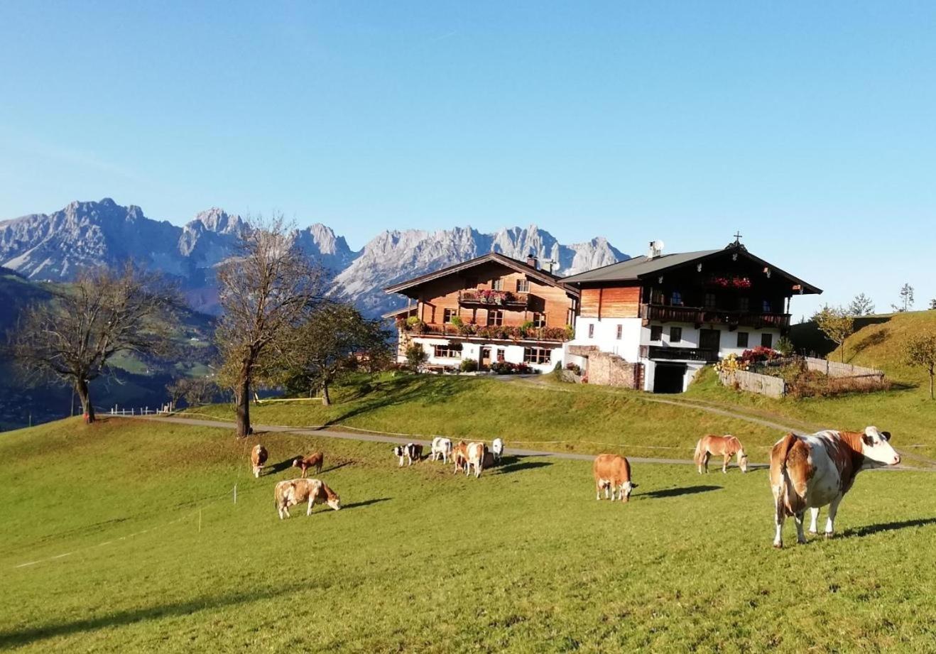 Villa Hahnenkammblick Kitzbühel Exterior foto